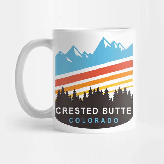 Crested Butte Colorado by Eureka Shirts